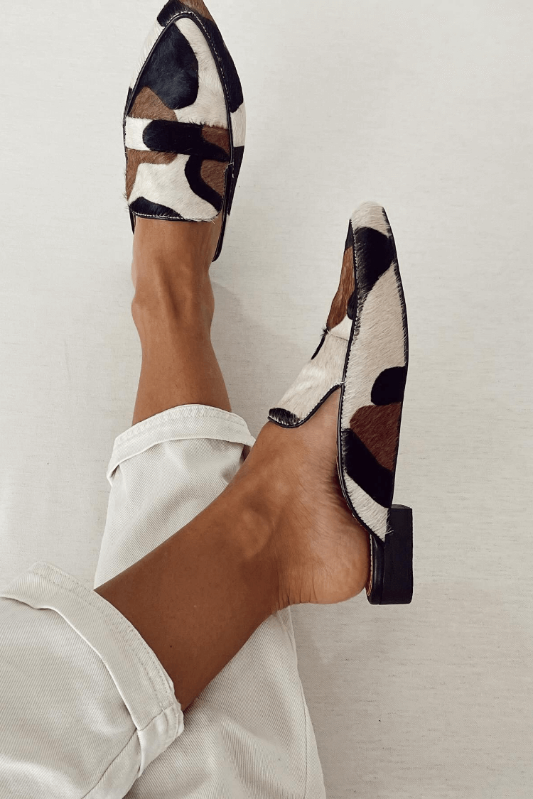 Vivien | Animal Print Loafers