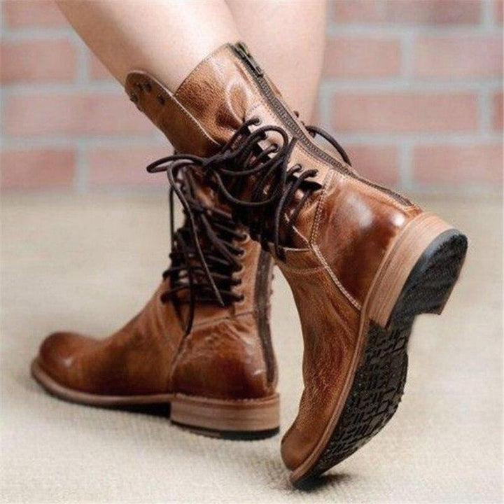 Laura | Vintage Look Boots