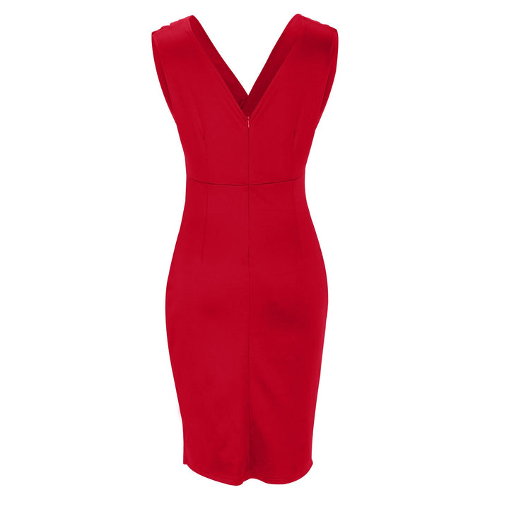 Adrienne™ Elegant Split Maxi Dress – Sculpted Waist & Effortless Flow
