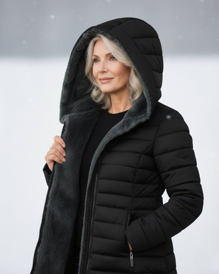 Eveloise | Fleece Lined Puffer Coat