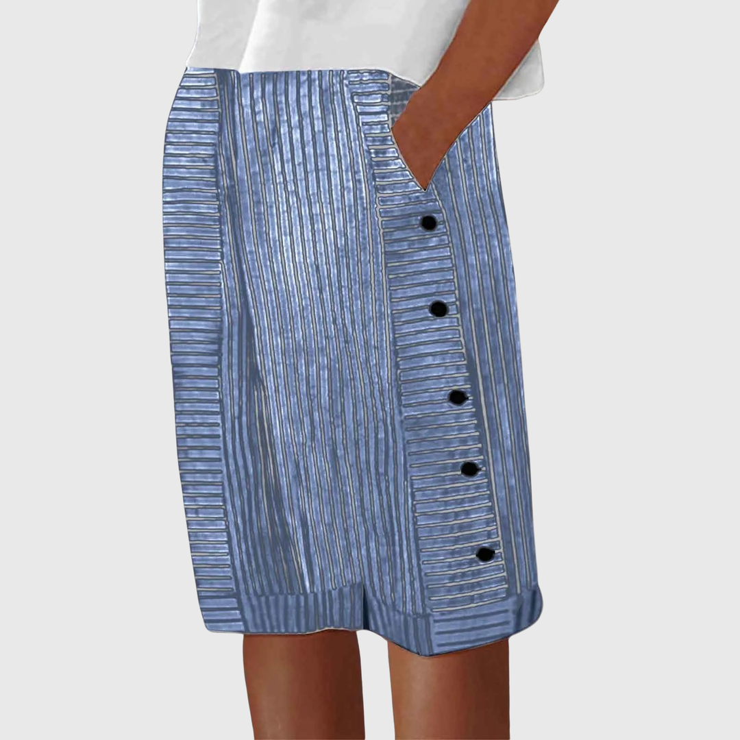 Isla | Button-Cropped Pants