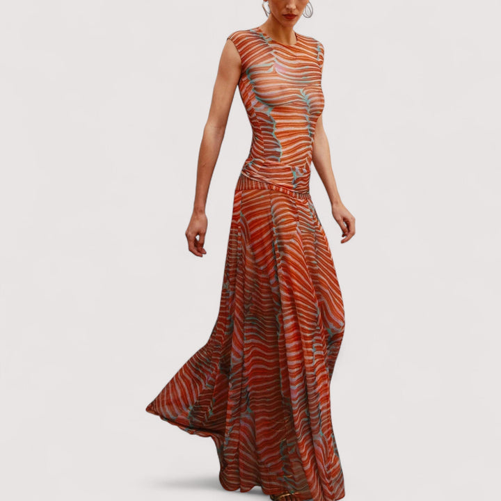 Marina™ | Elegantní set topu a sukně.