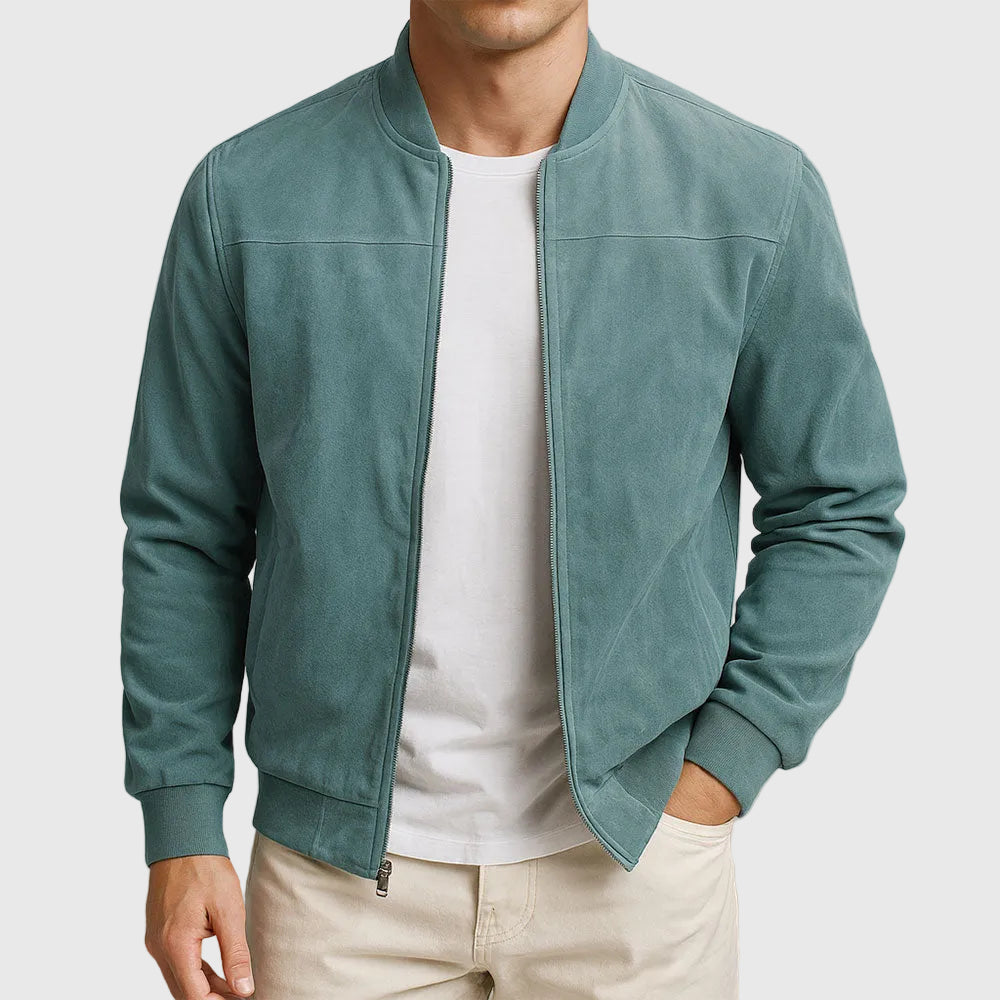Henry | Elegant Suede Cardigan
