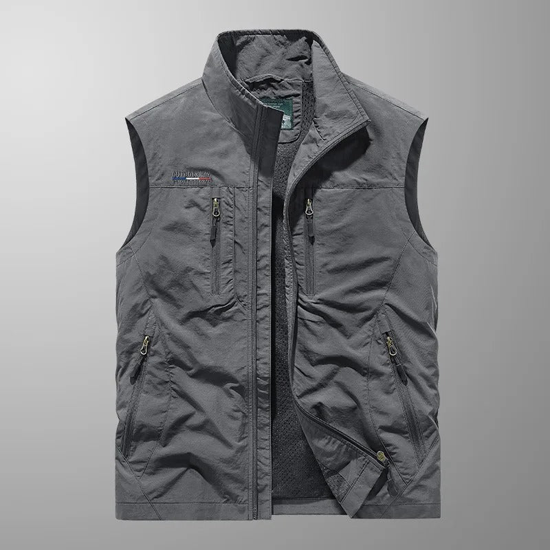 Jimmy | Multi-Pocket Breathable Utility Vest
