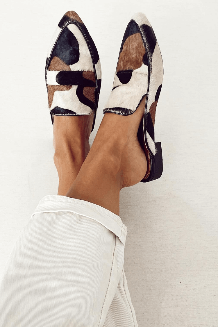 Vivien | Animal Print Loafers