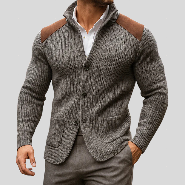 Lovro – Texturovaný Pletený Blazer