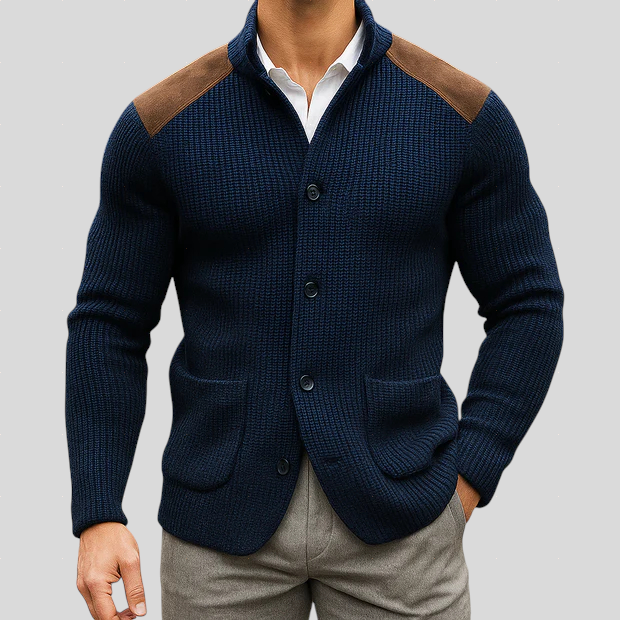 Lovro – Texturovaný Pletený Blazer