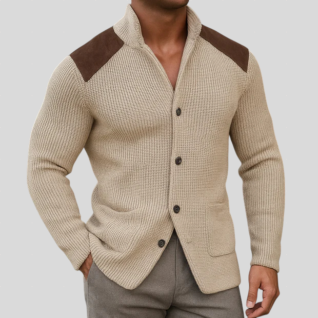 Lovro – Texturovaný Pletený Blazer