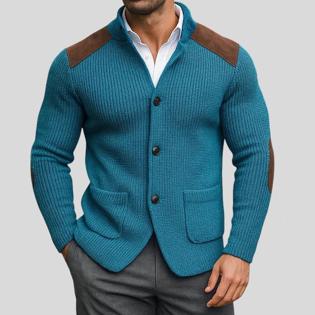 Lovro – Texturovaný Pletený Blazer
