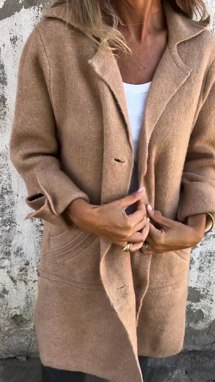 Nika - Chic Minimalistický Kabát