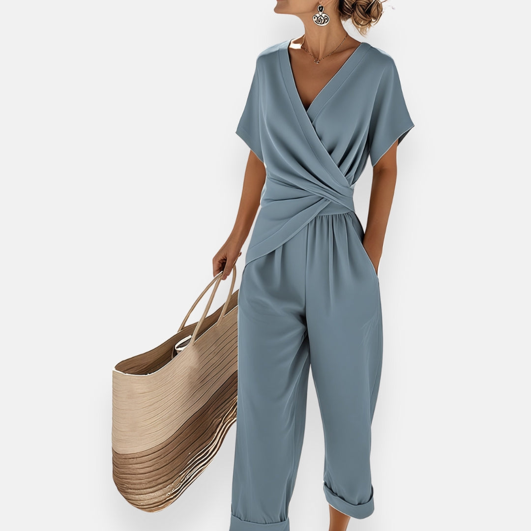 Emily | Draped Bow Outfit