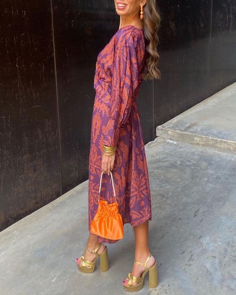 Aubrey | Women’s Wedding Guest A-Line Maxi Dress