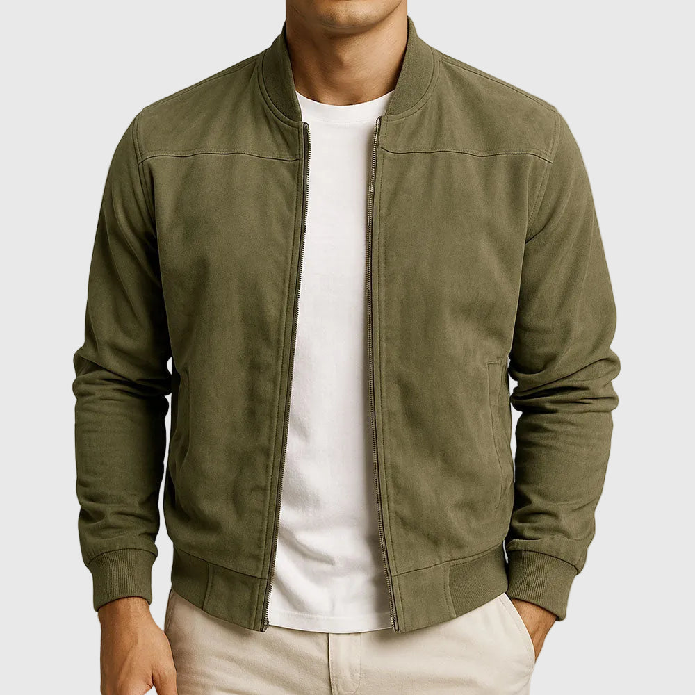 Henry | Elegant Suede Cardigan