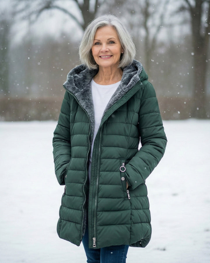 Eveloise | Fleece Lined Puffer Coat
