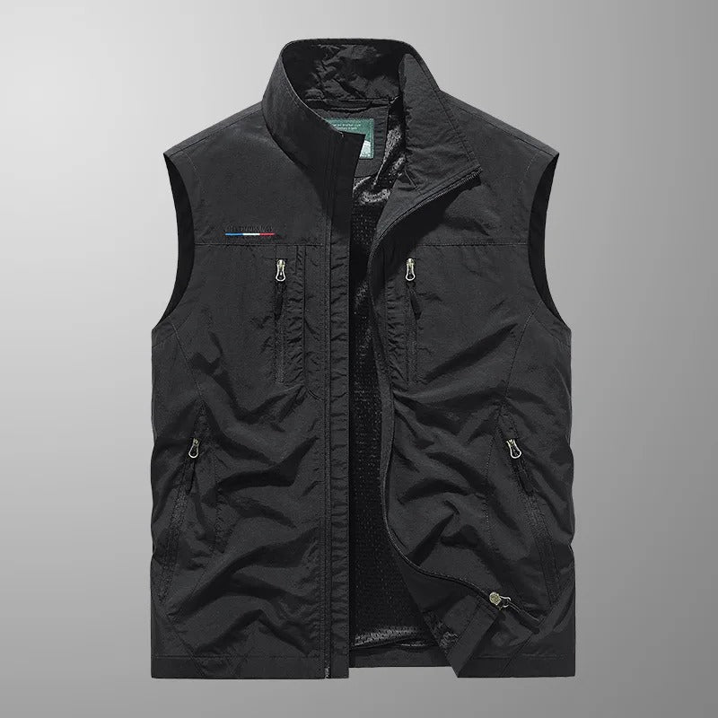 Jimmy | Multi-Pocket Breathable Utility Vest
