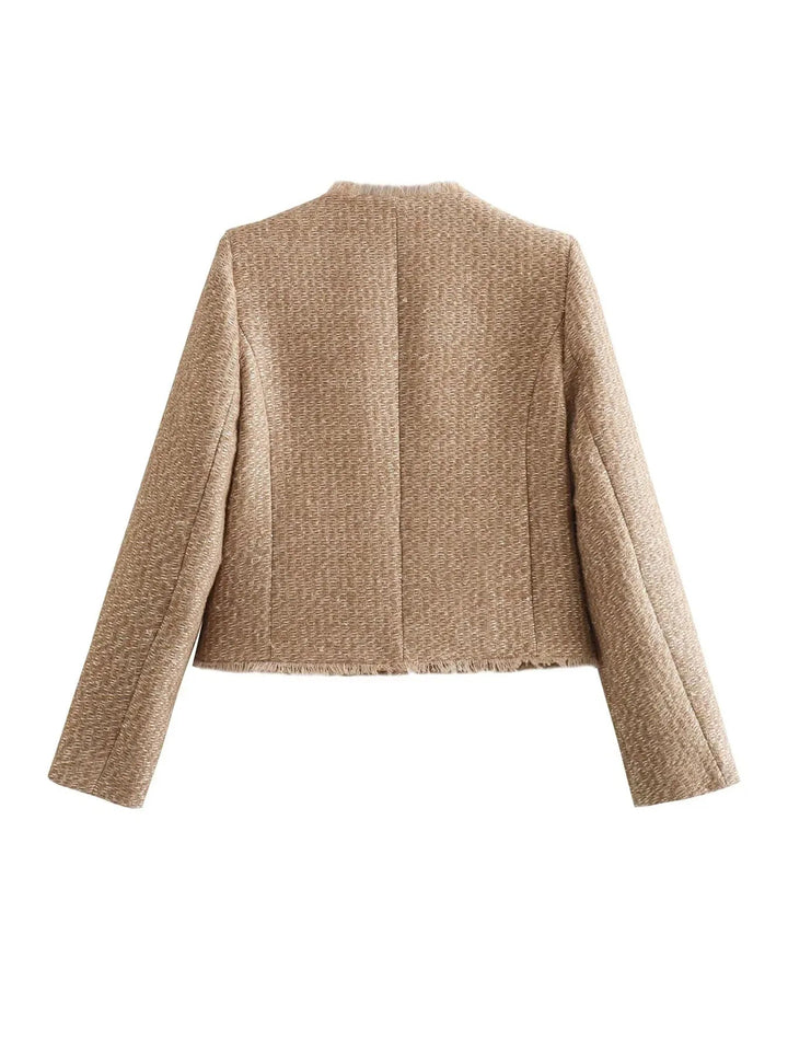 Slavenka - Chic Béžová Bunda