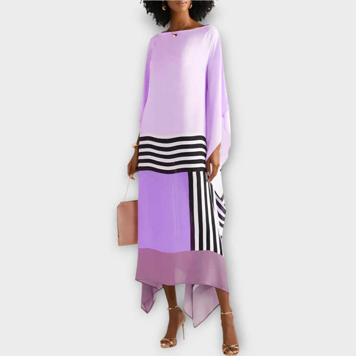 Kaftan s lineárním vzorem