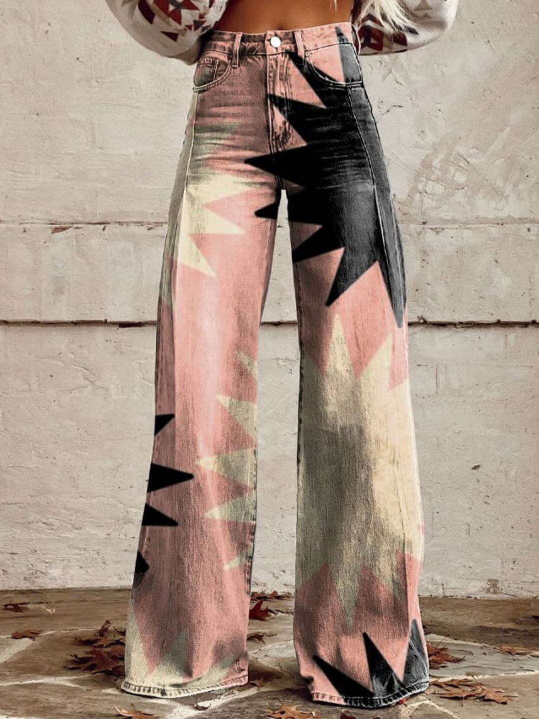 Élodie - Elegantní Boho Kalhoty