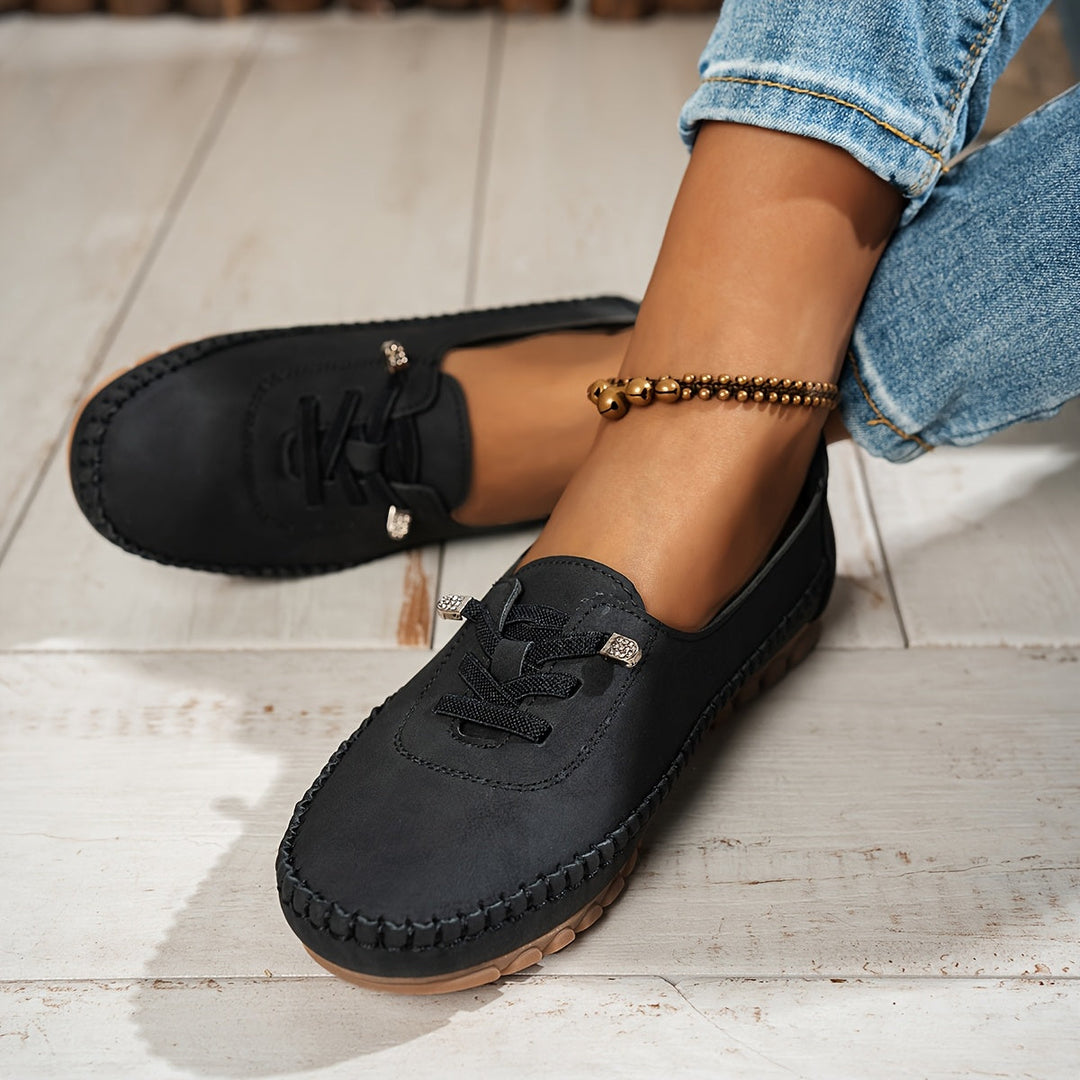 Orthelia™ – Supportive Soft Moccasins for Sensitive Feet