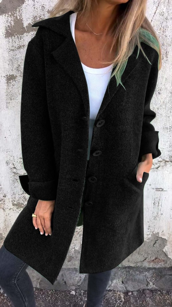 Nika - Chic Minimalistický Kabát