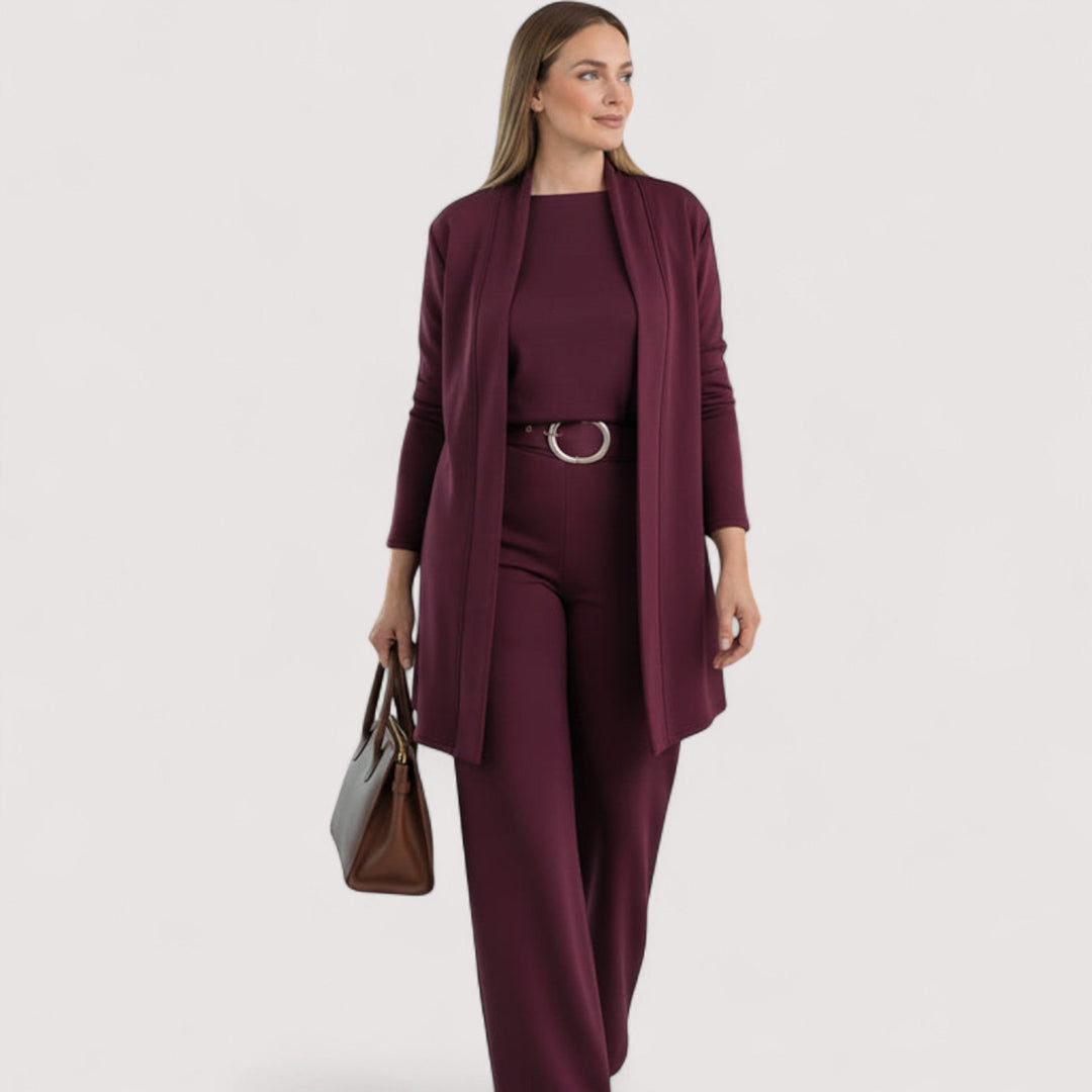 Francesca™ | Luxusní a pohodlný třídílný dámský komplet