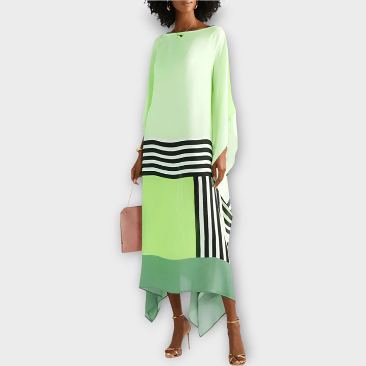 Kaftan s lineárním vzorem