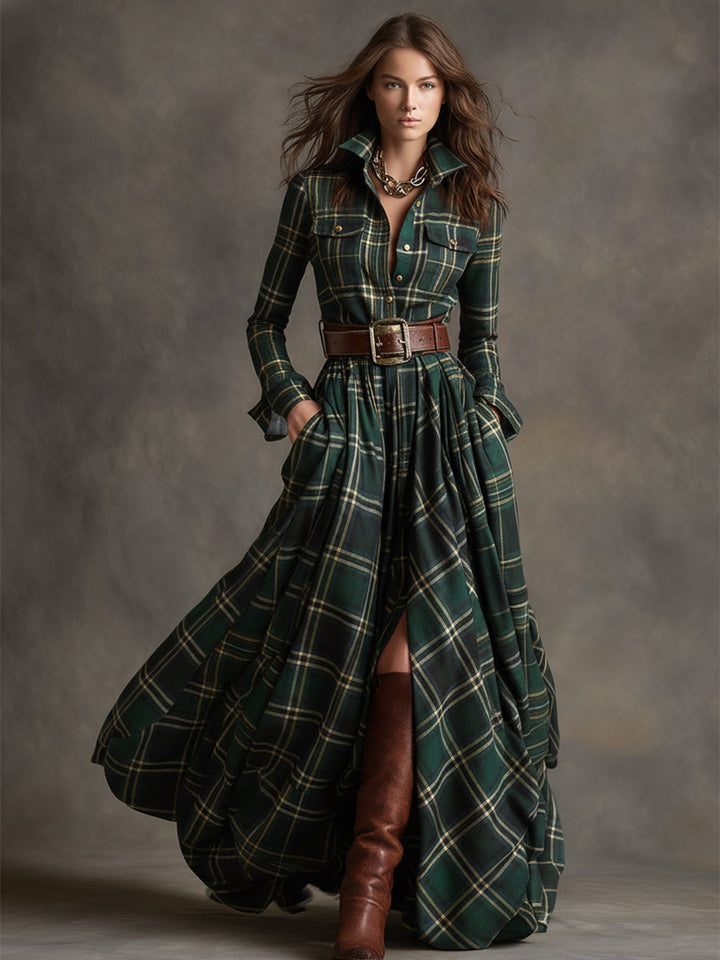 LAURA | Classic Button-Up Shirt Dress