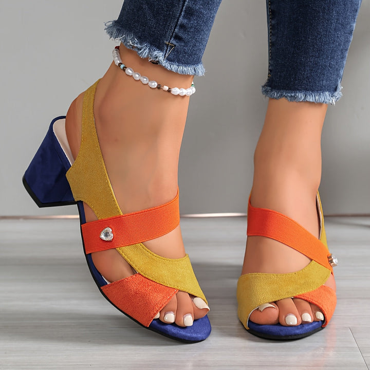 Linda | Comfort-Orthopedic Block Heels