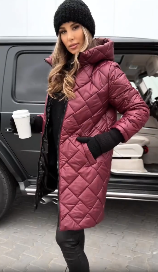 Marlowe™ | Quilted Hooded Jacket