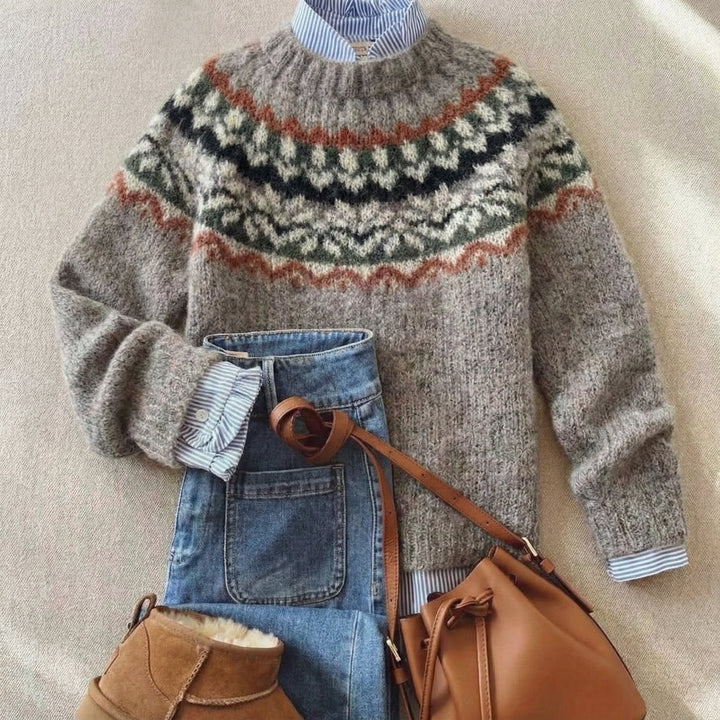 Grace | Heritage Nordic Knit Sweater