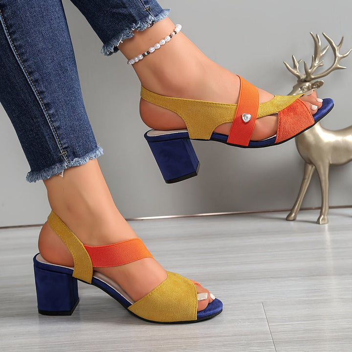 Linda | Comfort-Orthopedic Block Heels