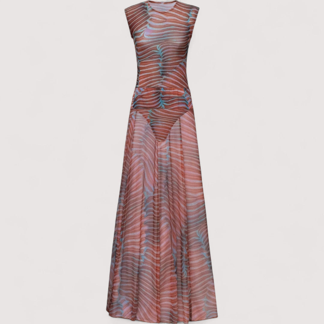 Marina™ | Elegantní set topu a sukně.