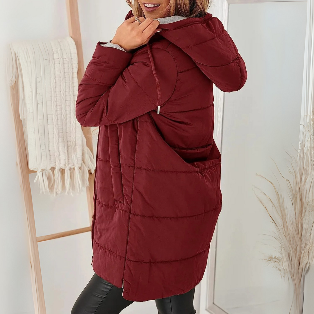 Averly™ | Lightweight Hooded Down Jacket