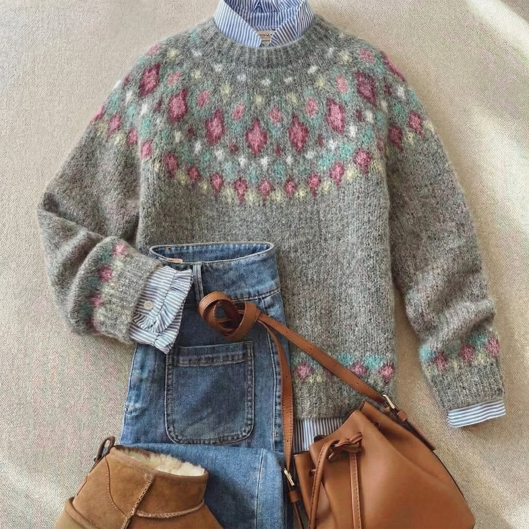Grace | Heritage Nordic Knit Sweater