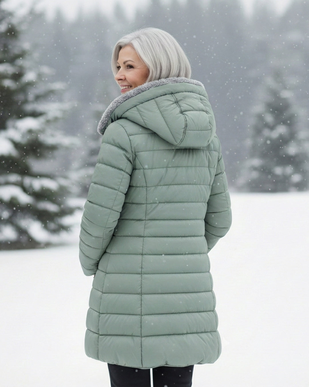 Eveloise | Fleece Lined Puffer Coat