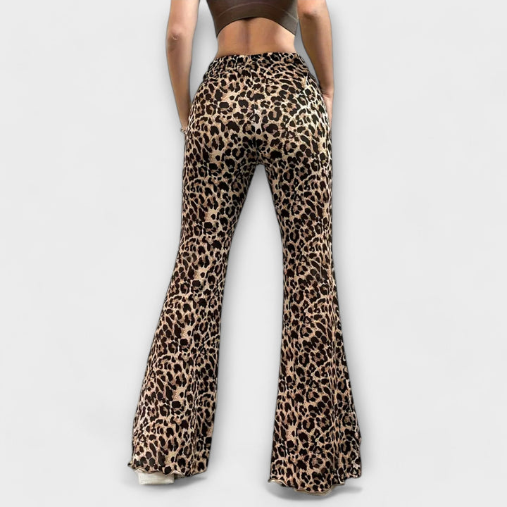 Nevenka - Kalhoty s leopardím vzorem