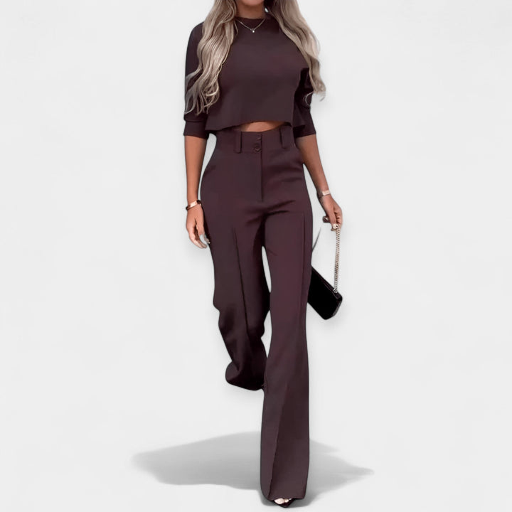 Sada Crop Top a Kalhoty