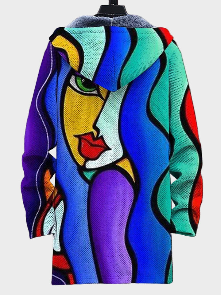 Allira - Luxusní kardigan inspirovaný uměním