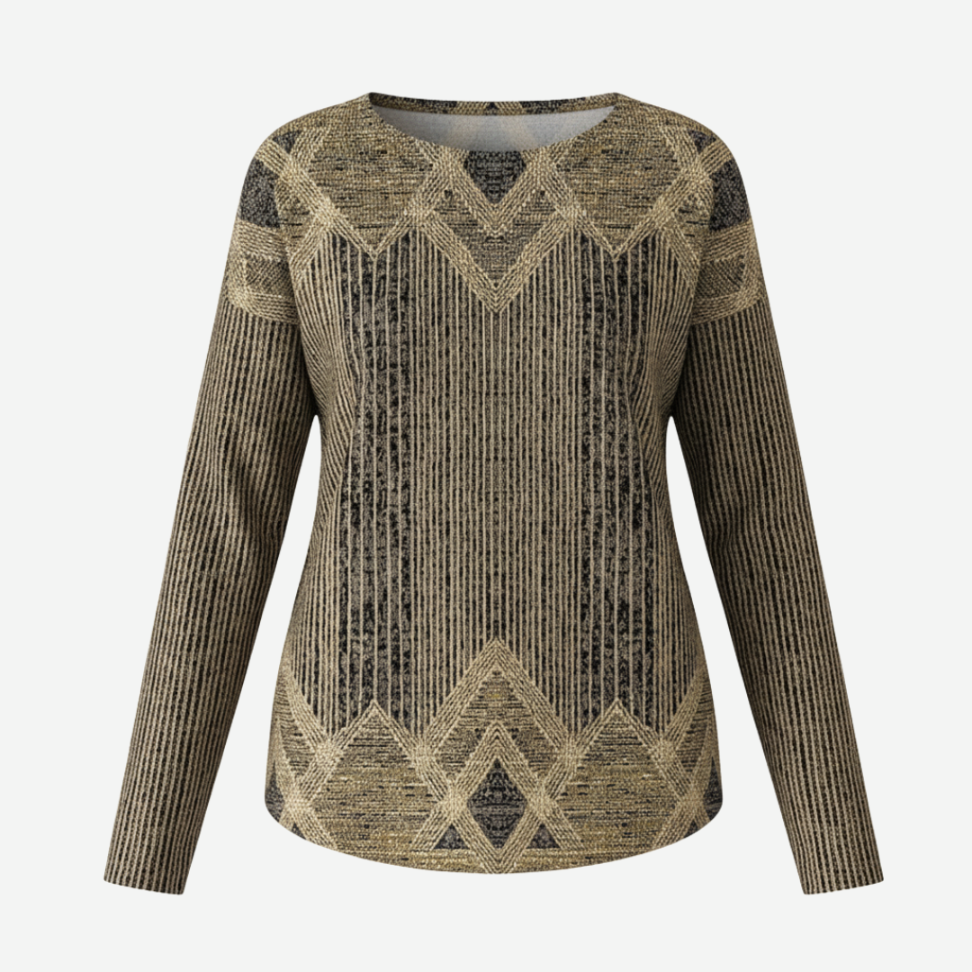 Jasmin - Vintage Striped Sweater