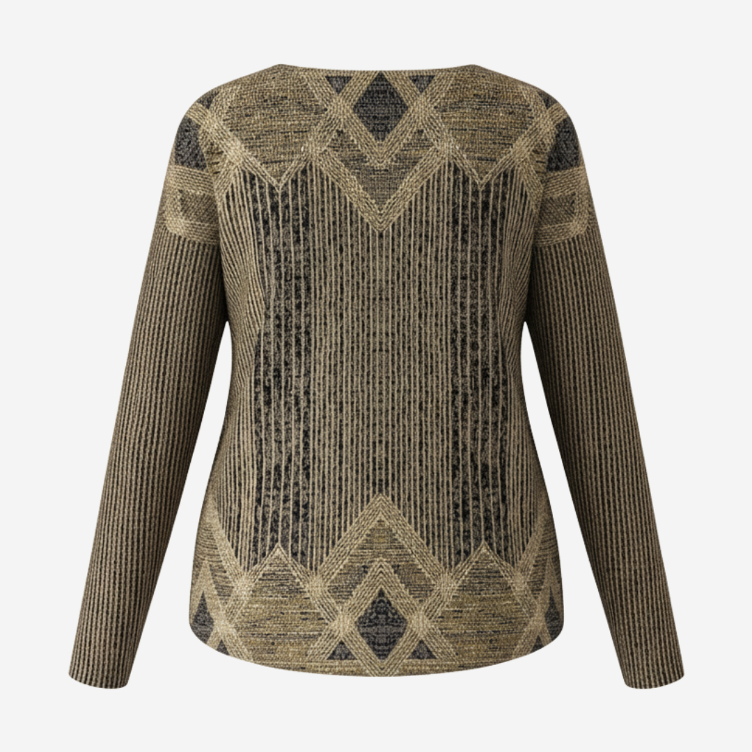 Jasmin - Vintage Striped Sweater