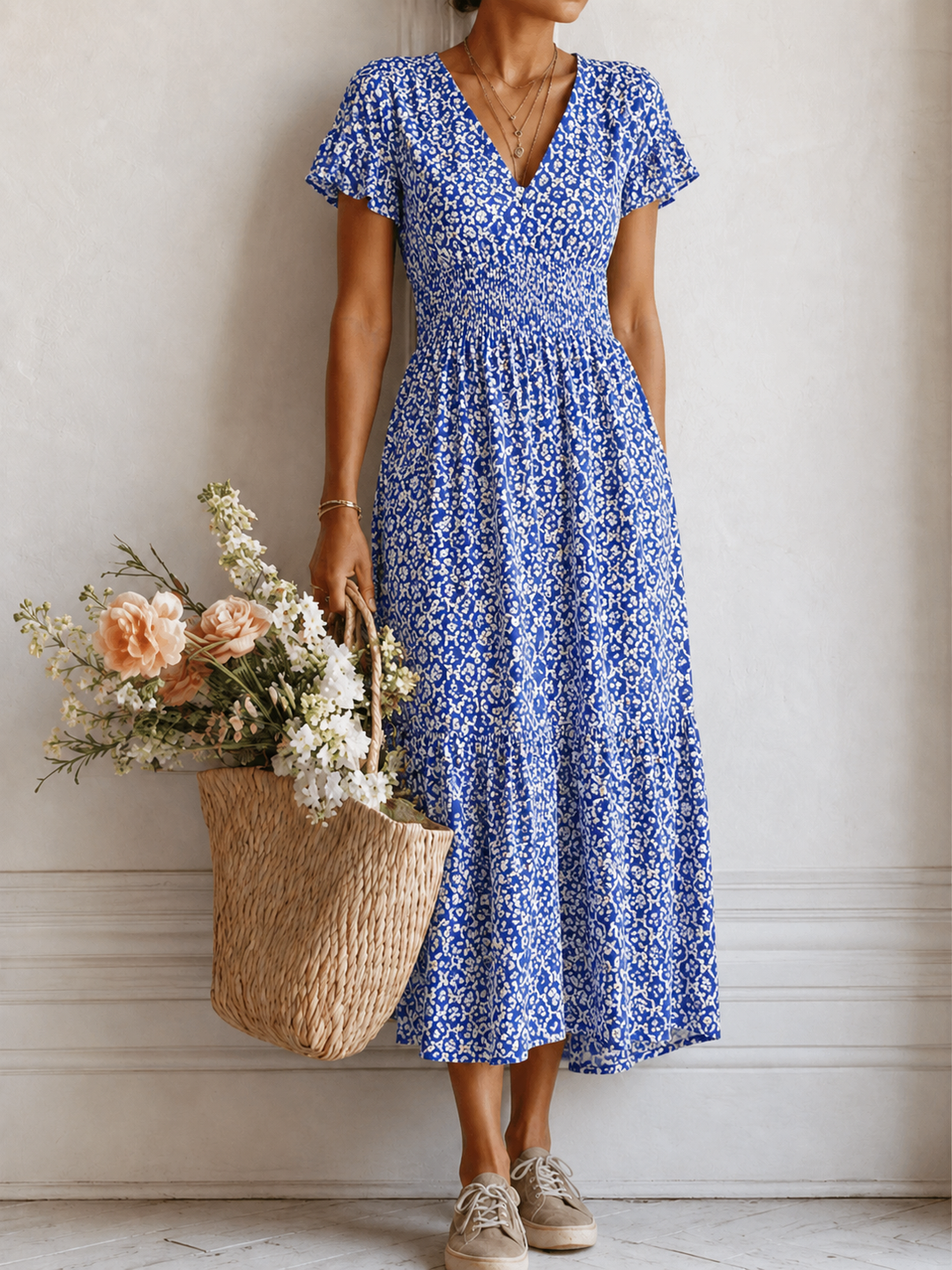 Celeste™ – Mediterranean Maxi Dress