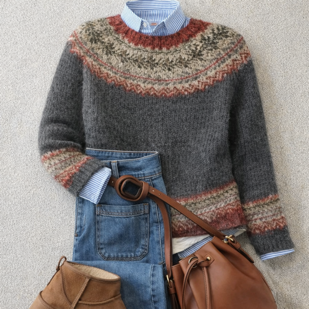 Myrandelixa | Heritage Nordic Sweater