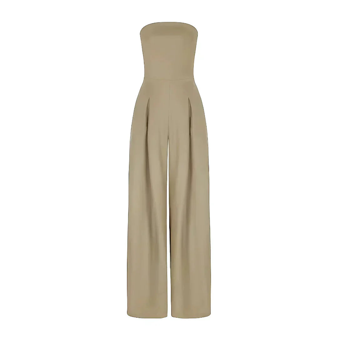 Amber | Strapless Jumpsuit
