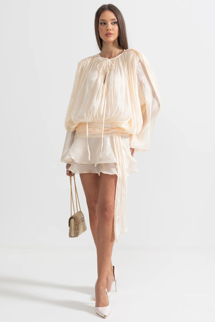Lyanna | Elegantní boho krátké šaty