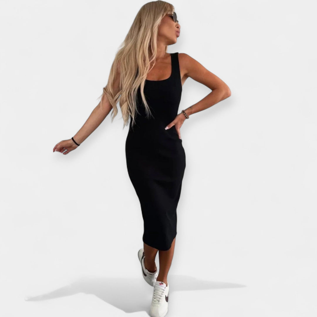 Set Midi Šaty s Bomber Bunda