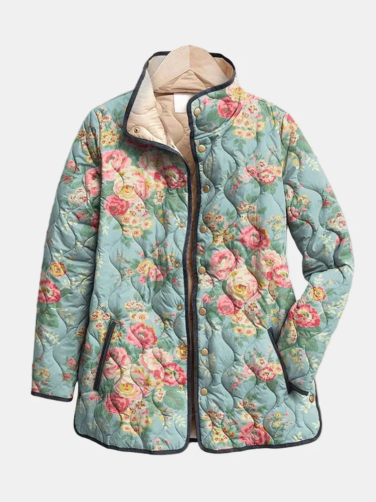 Marilyn Floral Quilted Jacket