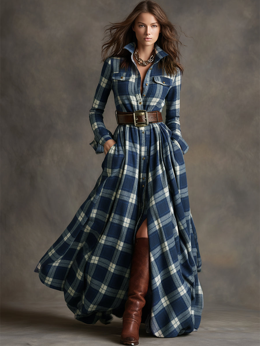 LAURA | Classic Button-Up Shirt Dress