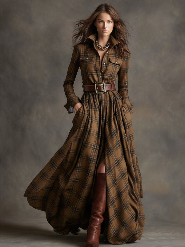 LAURA | Classic Button-Up Shirt Dress