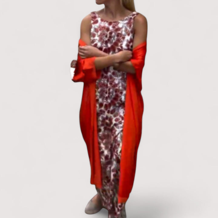 Cecilija™ | Elegantní šaty s vestou