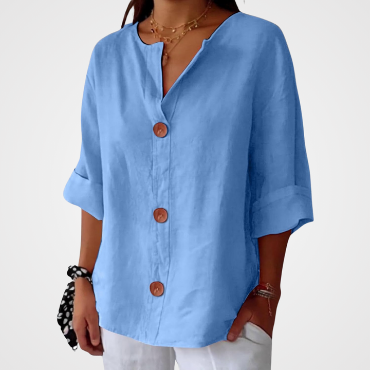 Nona - Loose-fitting Summer Blouse
